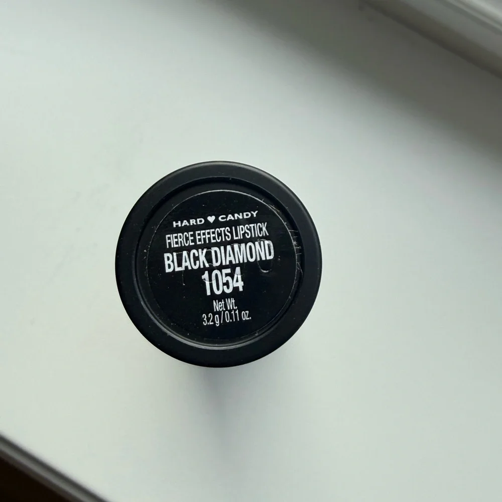 Hard Candy‎ Fierce Effects Lipstick Black Diamond 1054 Black NEW